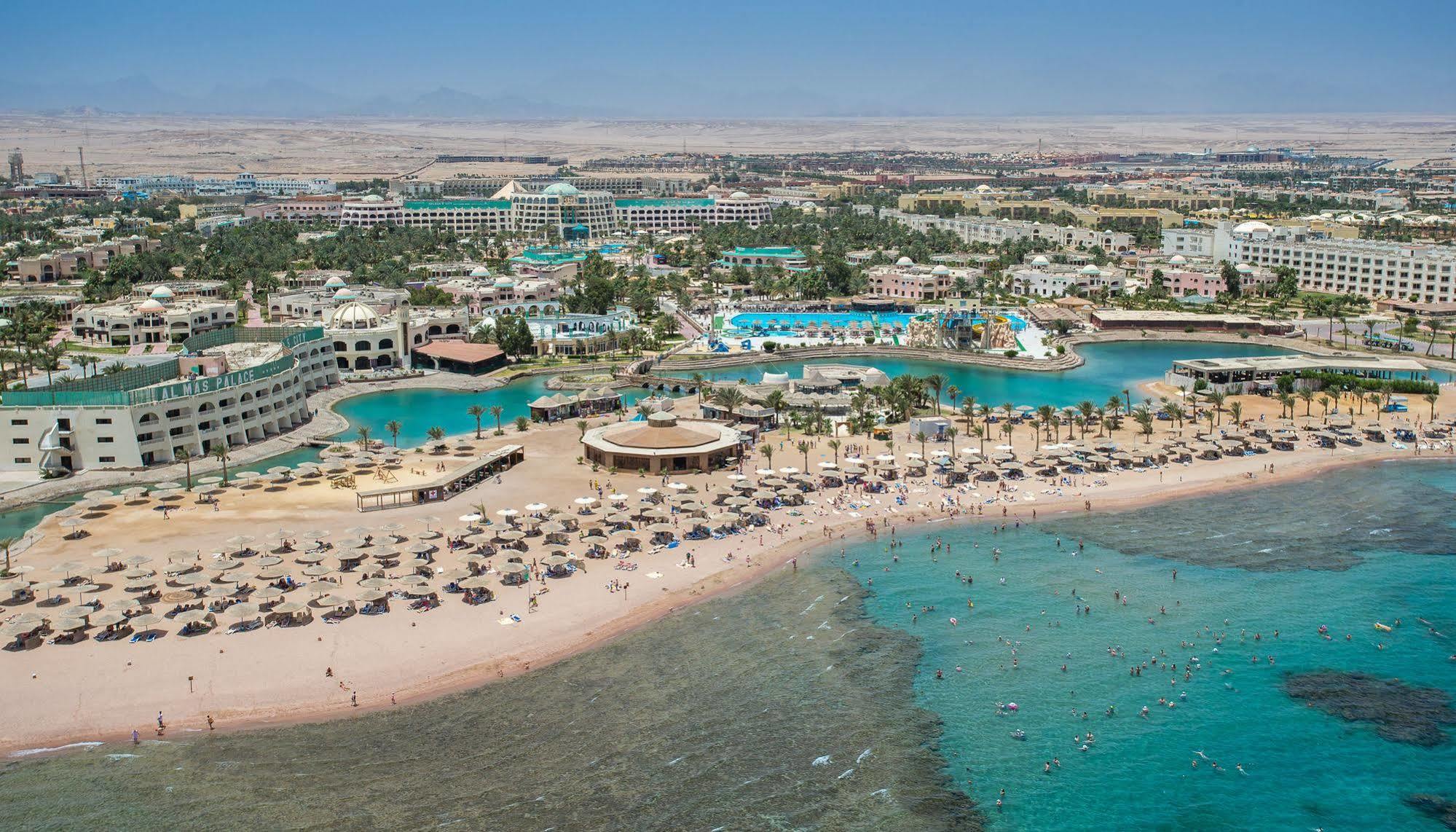 Golden 5 Sapphire Suites Hotel Hurghada Exterior foto